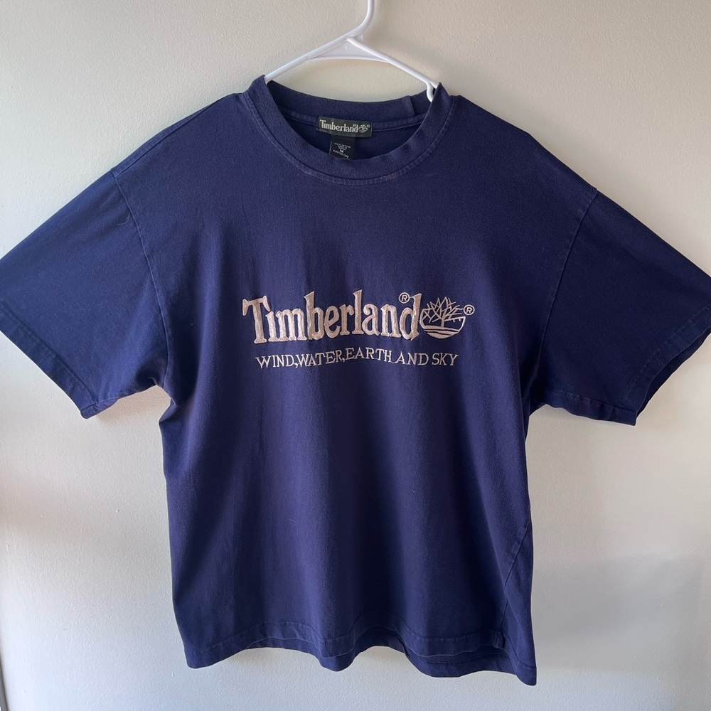 Timberland Dark Blue Crew Neck Tee